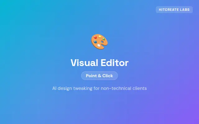 Visual Editor preview